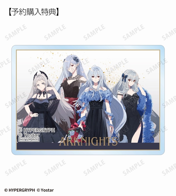 409SKU アークナイツ ドレスアップver. トレーディングアクリルカード Image 3 | AniSmile