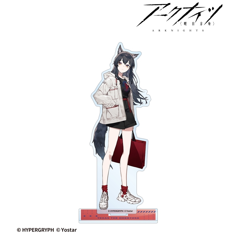 409SKU アークナイツ 血掟テキサス ショッピングver. BIGアクリルスタンド Image 2 | AniSmile