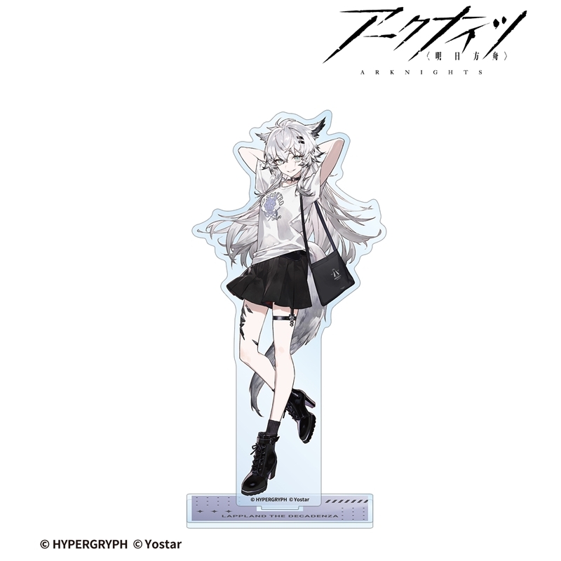 409SKU アークナイツ 荒蕪ラップランド ショッピングver. BIGアクリルスタンド 图片 2 | AniSmile