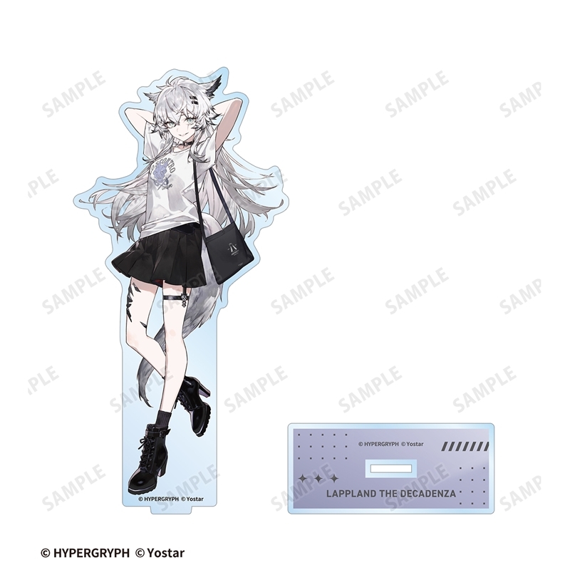 409SKU アークナイツ 荒蕪ラップランド ショッピングver. BIGアクリルスタンド 图片 3 | AniSmile