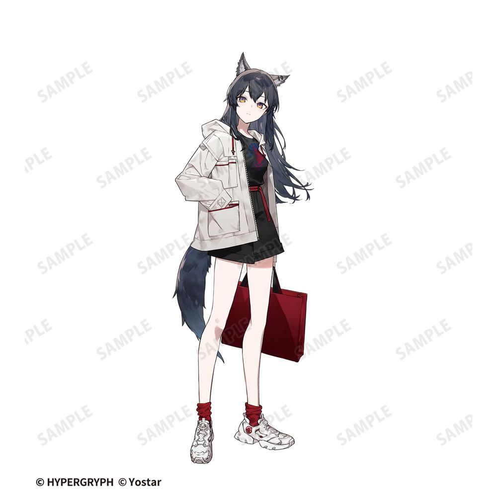 409SKU アークナイツ 血掟テキサス ショッピングver. 着用Tシャツメンズ(サイズ/S) Image 4 | AniSmile