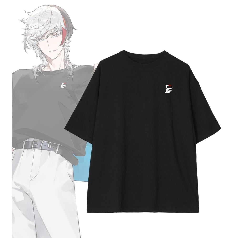 409SKU アークナイツ エリジウム ショッピングver. 着用BIGシルエットTシャツユニセックス(サイズ/S) - 官方商品图片 | AniSmile