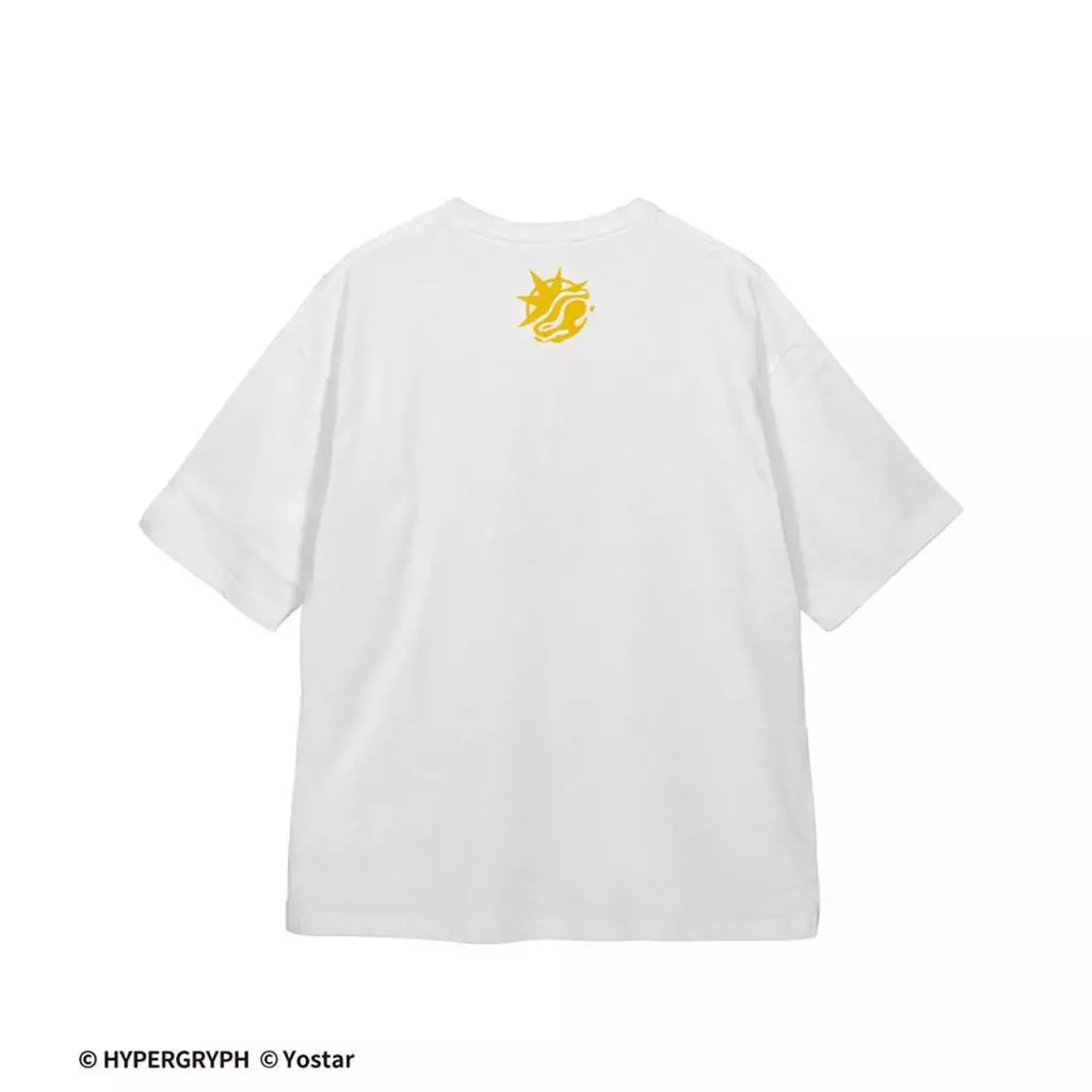 409SKU アークナイツ 引星ソーンズ ショッピングver. 着用BIGシルエットTシャツユニセックス(サイズ/M) Image 2 | AniSmile