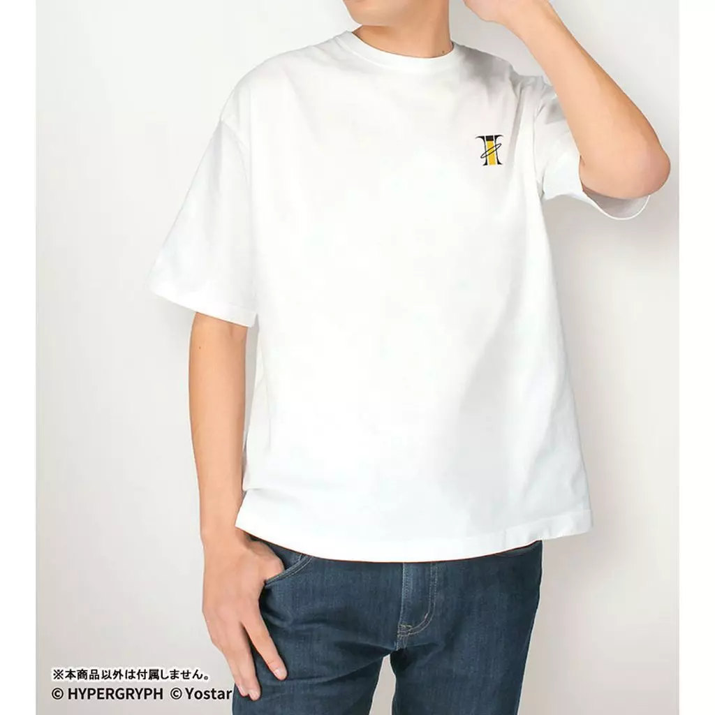 409SKU アークナイツ 引星ソーンズ ショッピングver. 着用BIGシルエットTシャツユニセックス(サイズ/M) Image 5 | AniSmile
