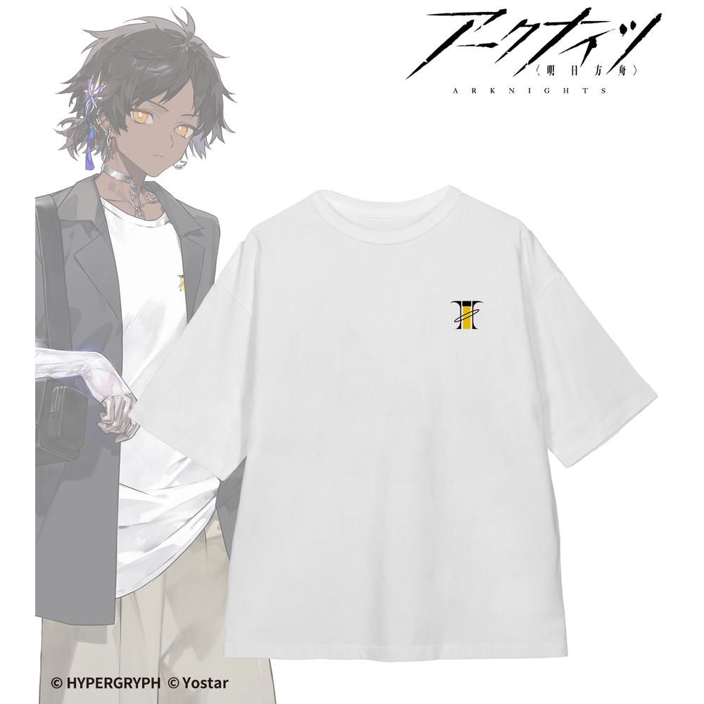 409SKU アークナイツ 引星ソーンズ ショッピングver. 着用BIGシルエットTシャツユニセックス(サイズ/S) 图片 3 | AniSmile