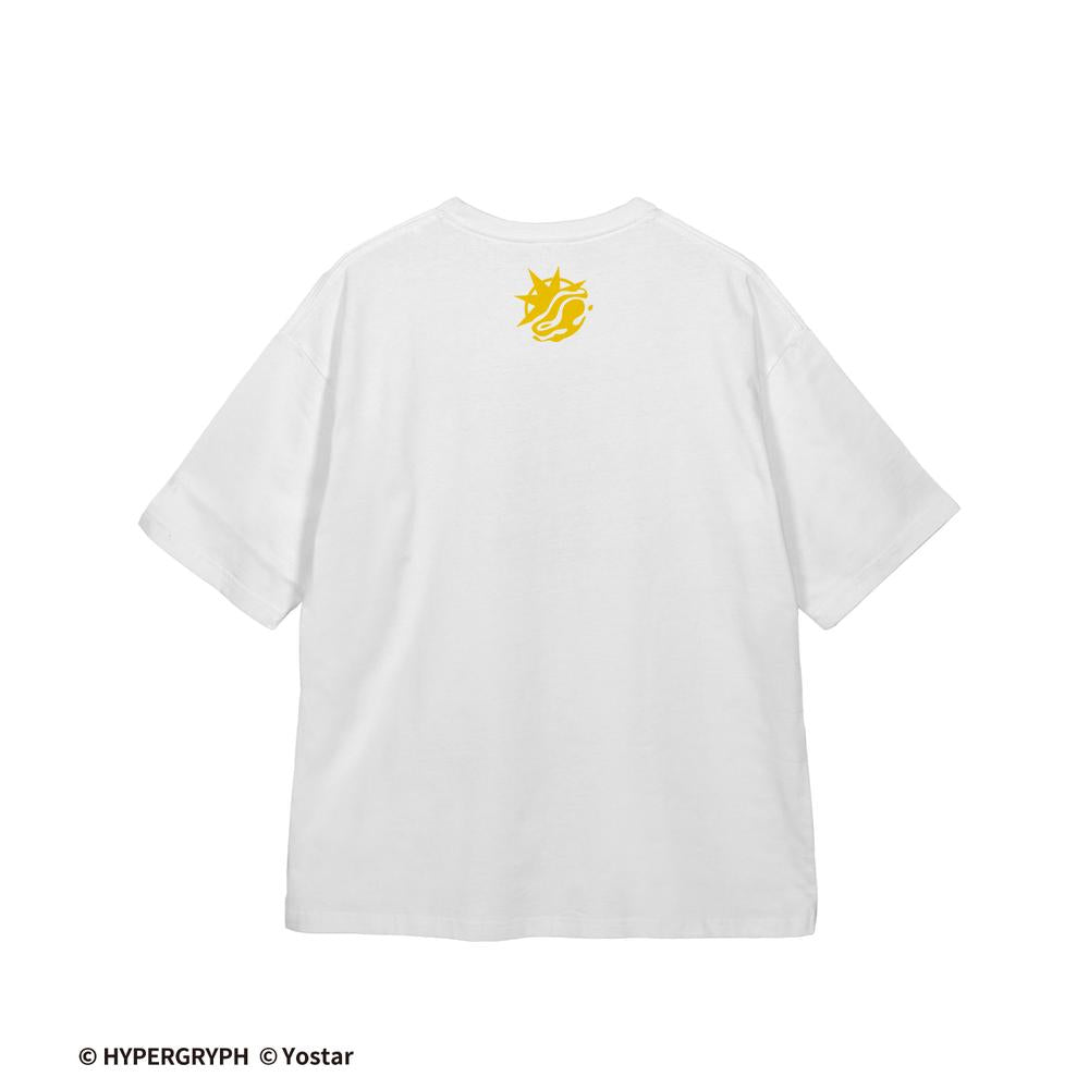 409SKU アークナイツ 引星ソーンズ ショッピングver. 着用BIGシルエットTシャツユニセックス(サイズ/S) 图片 4 | AniSmile