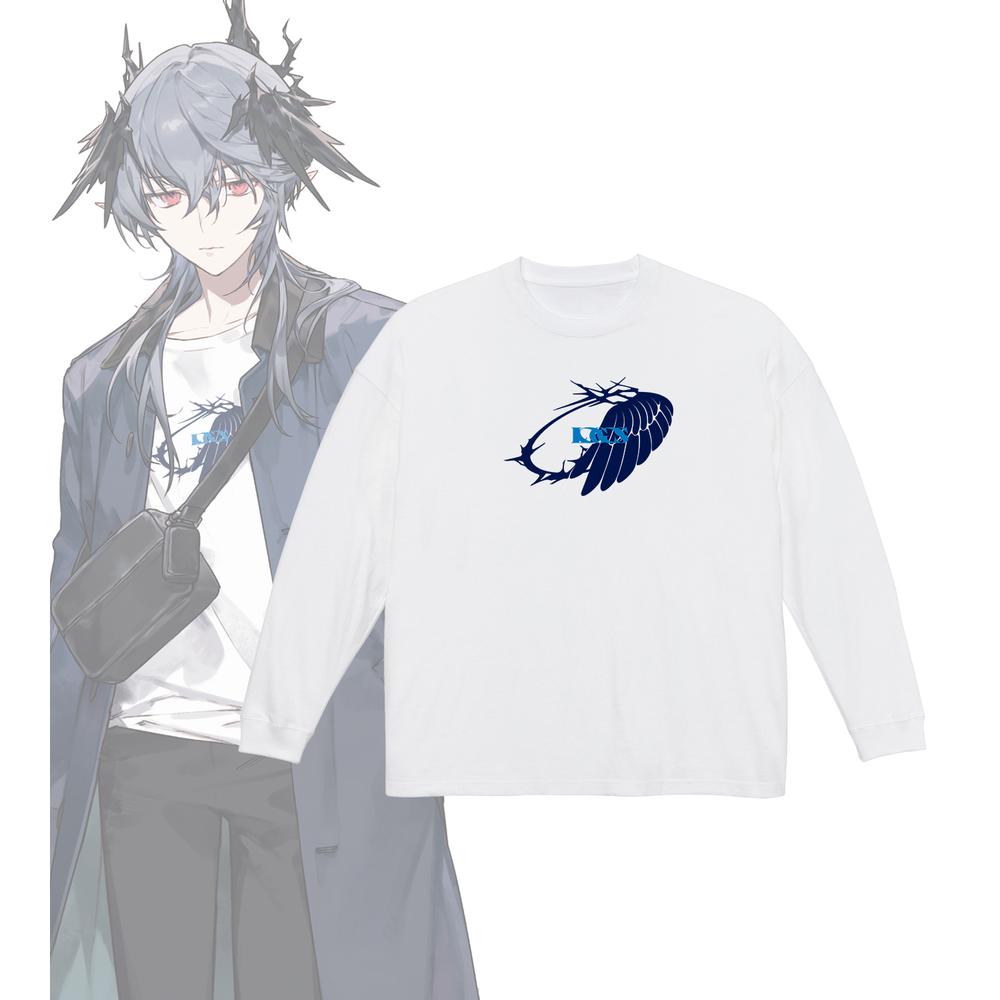 409SKU アークナイツ ロゴス ショッピングver. 着用BIGシルエットロングTシャツユニセックス(サイズ/S) - 官方商品图片 | AniSmile
