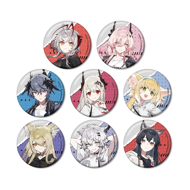 409SKU アークナイツ ショッピングver. トレーディンググリッター缶バッジ vol.2 - 官方商品图片 | AniSmile