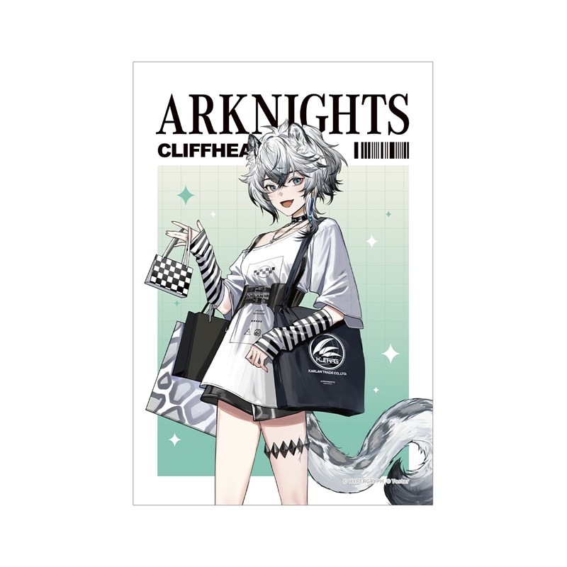 409SKU アークナイツ クリフハート ショッピングver. ポストカード - official product image | AniSmile