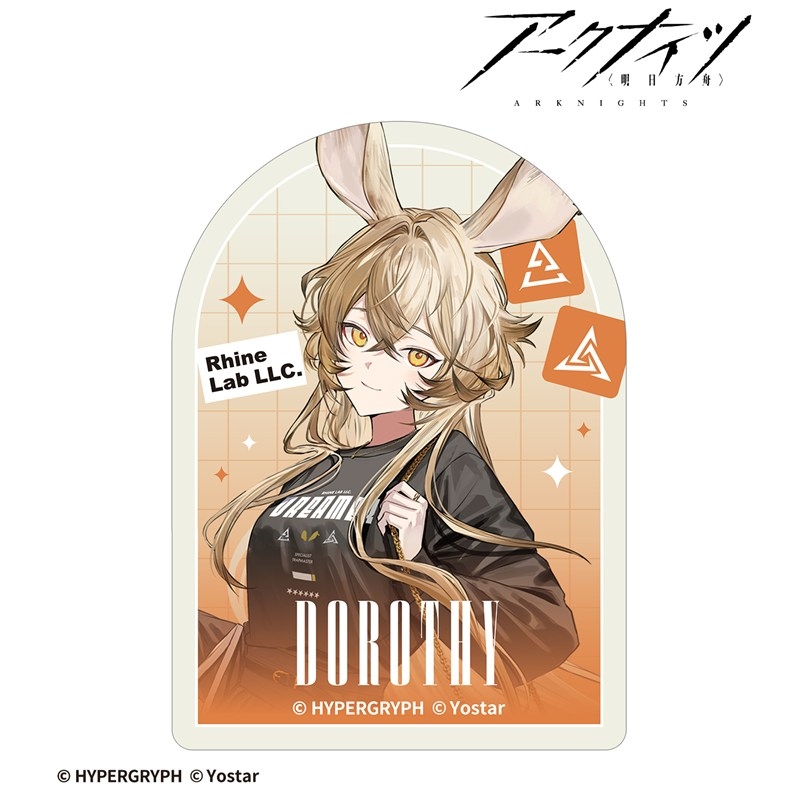 409SKU アークナイツ ドロシー ショッピングver. ミニダイカットステッカー Image 2 | AniSmile