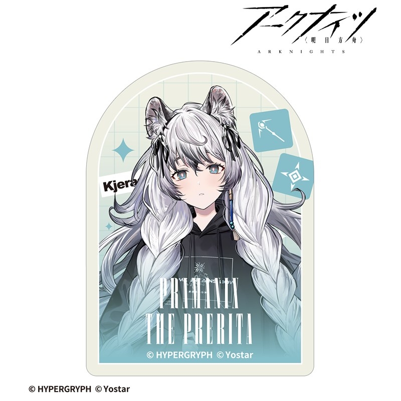 409SKU アークナイツ 聖聆プラマニクス ショッピングver. ミニダイカットステッカー 图片 2 | AniSmile
