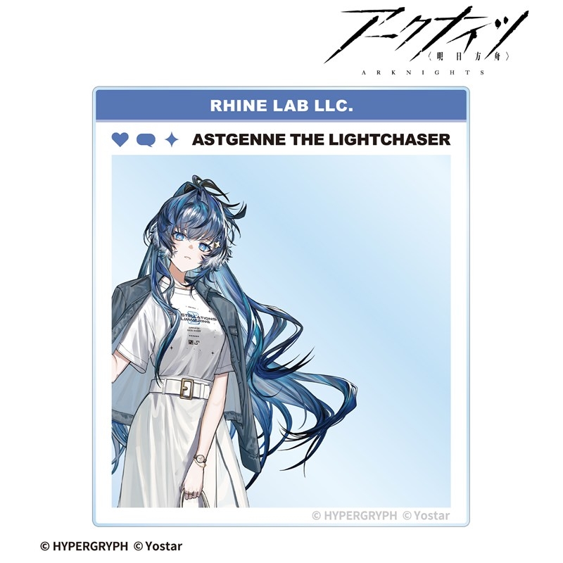 409SKU アークナイツ 溯光アステジーニ ショッピングver. アクリルカード 图片 2 | AniSmile