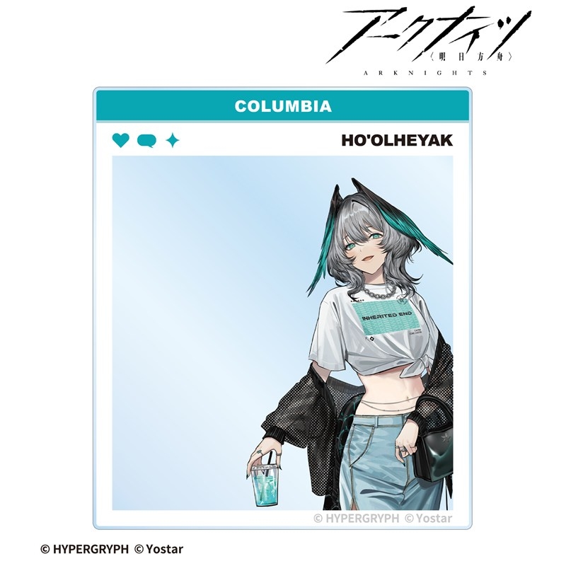 409SKU アークナイツ ホルハイヤ ショッピングver. アクリルカード Image 2 | AniSmile