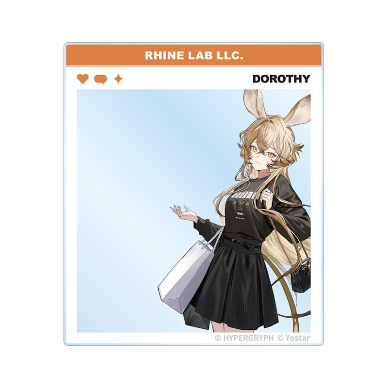 409SKU アークナイツ ドロシー ショッピングver. アクリルカード - official product image | AniSmile