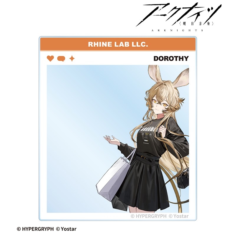 409SKU アークナイツ ドロシー ショッピングver. アクリルカード Image 2 | AniSmile