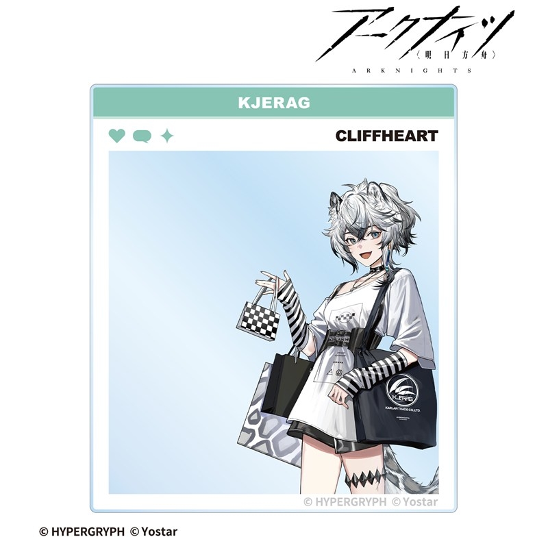 409SKU アークナイツ クリフハート ショッピングver. アクリルカード Image 2 | AniSmile