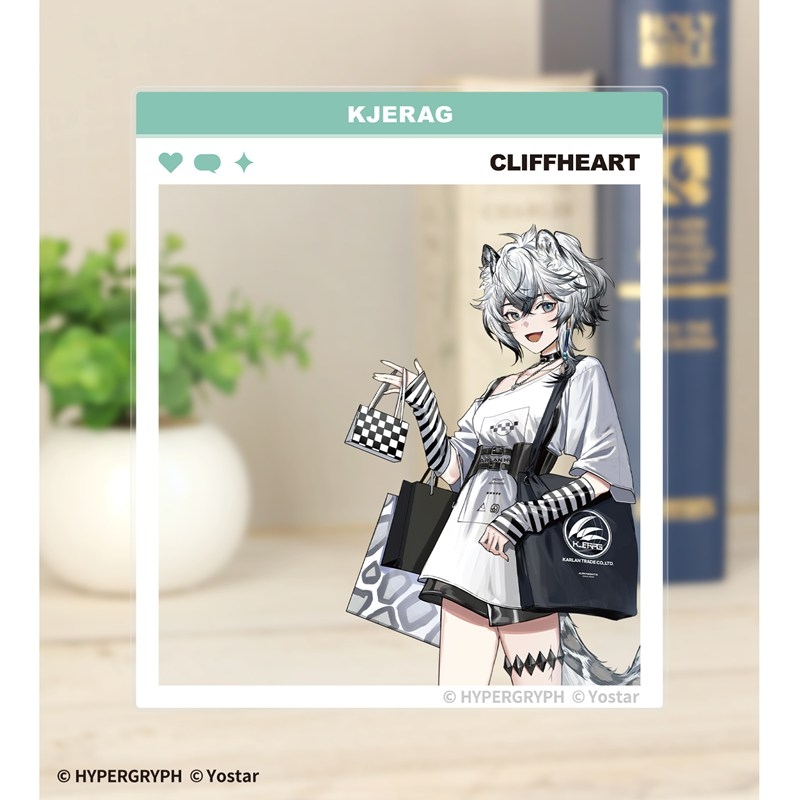 409SKU アークナイツ クリフハート ショッピングver. アクリルカード Image 3 | AniSmile