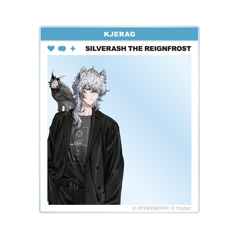 409SKU アークナイツ 凛御シルバーアッシュ ショッピングver. アクリルカード - official product image | AniSmile