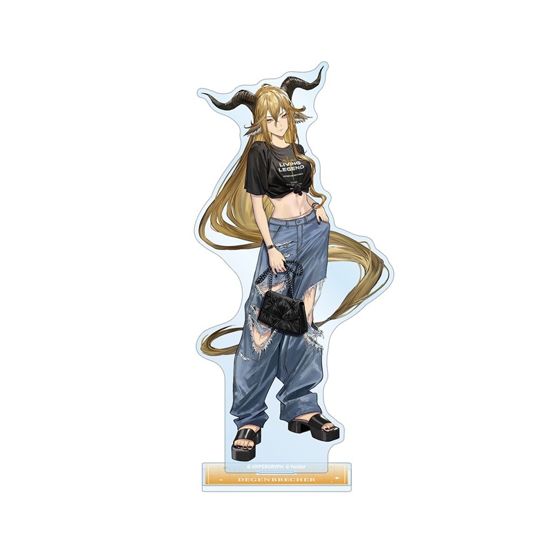 409SKU アークナイツ デーゲンブレヒャー ショッピングver. BIGアクリルスタンド - official product image | AniSmile
