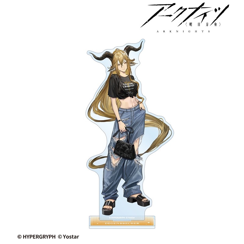 409SKU アークナイツ デーゲンブレヒャー ショッピングver. BIGアクリルスタンド Image 2 | AniSmile