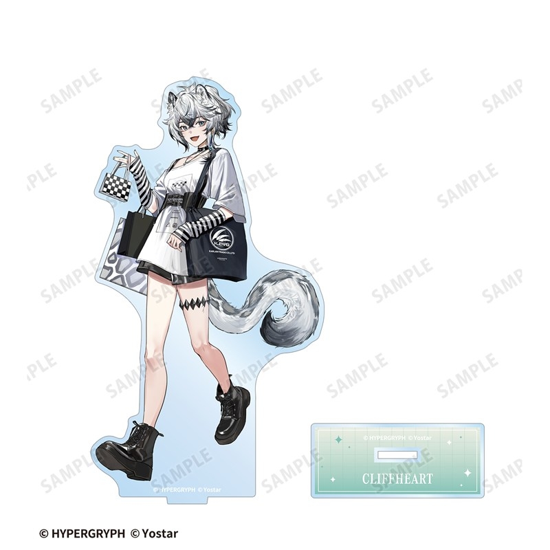 409SKU アークナイツ クリフハート ショッピングver. BIGアクリルスタンド Image 3 | AniSmile