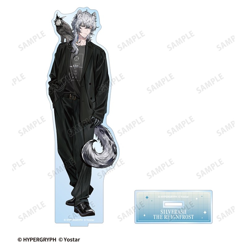 409SKU アークナイツ 凛御シルバーアッシュ ショッピングver. BIGアクリルスタンド Image 3 | AniSmile