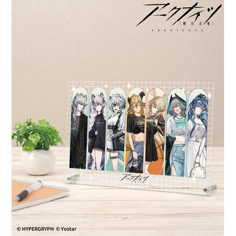 409SKU アークナイツ 集合 ショッピングver. A4アクリルパネル 图片 2 | AniSmile