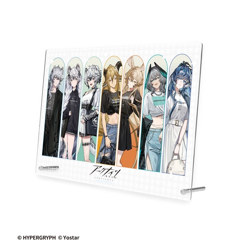 409SKU アークナイツ 集合 ショッピングver. A4アクリルパネル 图片 3 | AniSmile