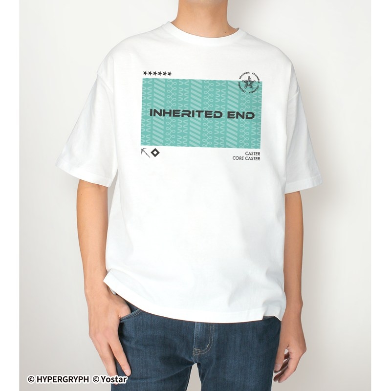 409SKU アークナイツ ホルハイヤ ショッピングver. 着用BIGシルエットTシャツユニセックス(サイズ/M) 图片 4 | AniSmile