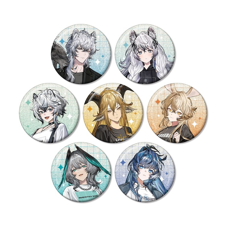 409SKU アークナイツ ショッピングver. トレーディンググリッター缶バッジ vol.4 - official product image | AniSmile