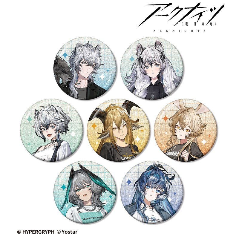 409SKU アークナイツ ショッピングver. トレーディンググリッター缶バッジ vol.4 Image 2 | AniSmile