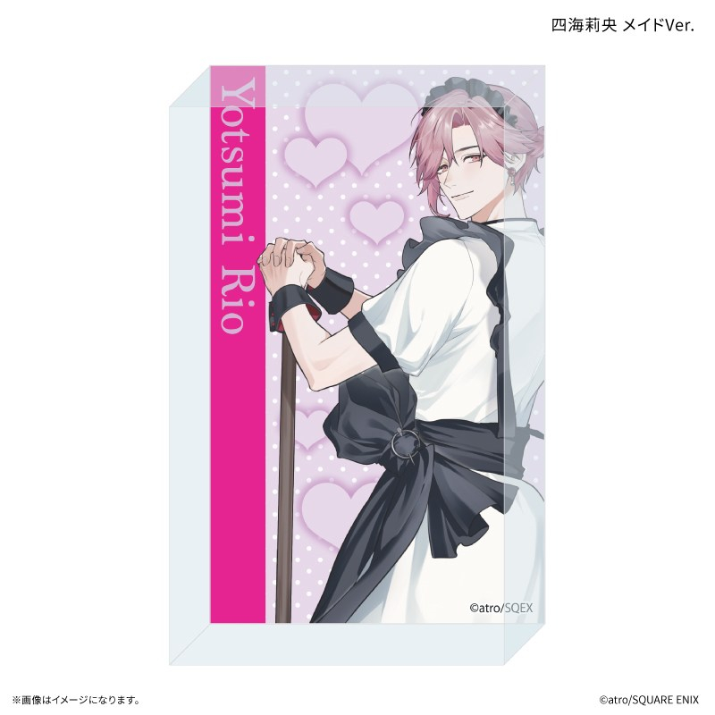 「校内恋愛したらクビ」 アクリルブロック 四海莉央 メイドVer. - AniSmile
