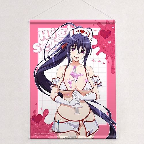 [ハイスクールD×D HERO]描き下ろしB2タペストリー(姫島朱乃/白ナース)Wスエード 图片 2 | AniSmile