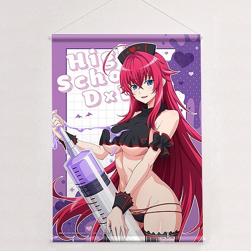 [ハイスクールD×D HERO]描き下ろしB2タペストリー(リアス・グレモリー/黒ナース)Wスエード 图片 2 | AniSmile