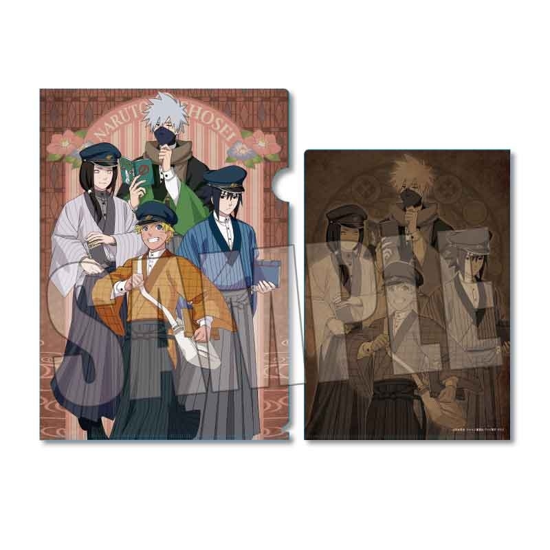 クリアファイル NARUTO-ナルト- 疾風伝/A 書生風ver. - official product image | AniSmile