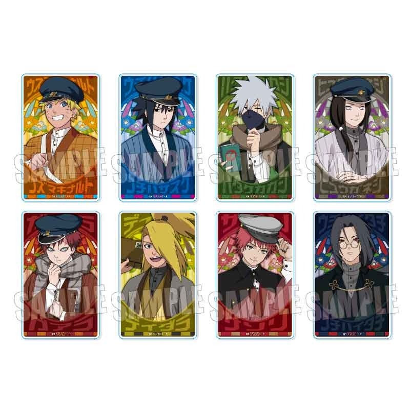 トレーディングアクリルカード NARUTO-ナルト- 疾風伝/書生風ver. - AniSmile