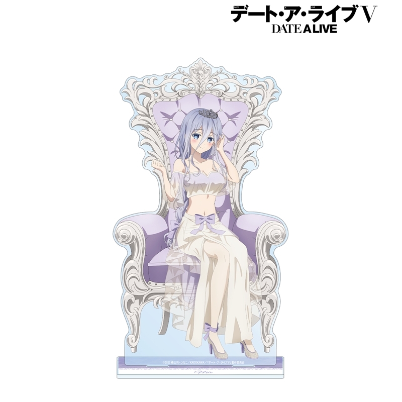 アニメ「デート・ア・ライブV」 描き下ろし 崇宮澪 プリンセス玉座ver. 特大アクリルスタンド Image 2 | AniSmile