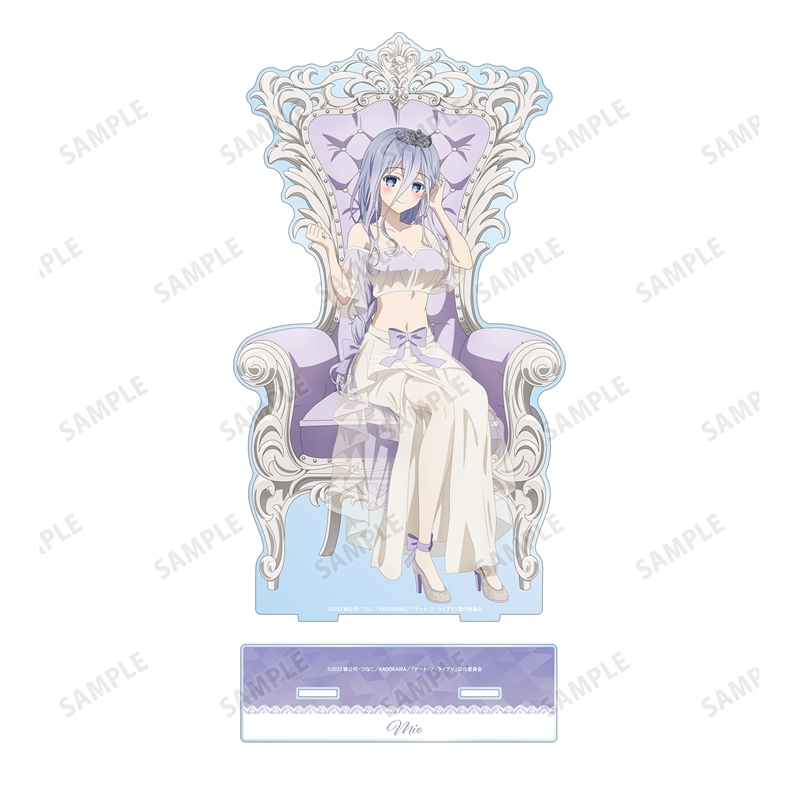 アニメ「デート・ア・ライブV」 描き下ろし 崇宮澪 プリンセス玉座ver. 特大アクリルスタンド Image 3 | AniSmile