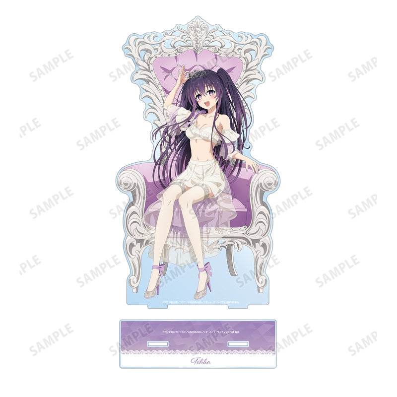 アニメ「デート・ア・ライブV」 描き下ろし 夜刀神十香 プリンセス玉座ver. 特大アクリルスタンド Image 3 | AniSmile