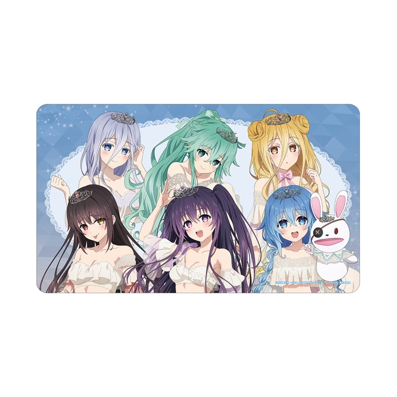 アニメ「デート・ア・ライブV」 描き下ろし 集合 プリンセス玉座ver. マルチデスクマット - AniSmile