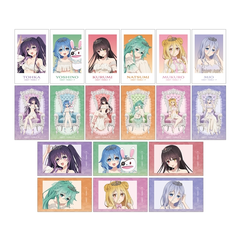 アニメ「デート・ア・ライブV」 描き下ろし プリンセス玉座ver. トレーディングイラストカード(単位/単品) - AniSmile