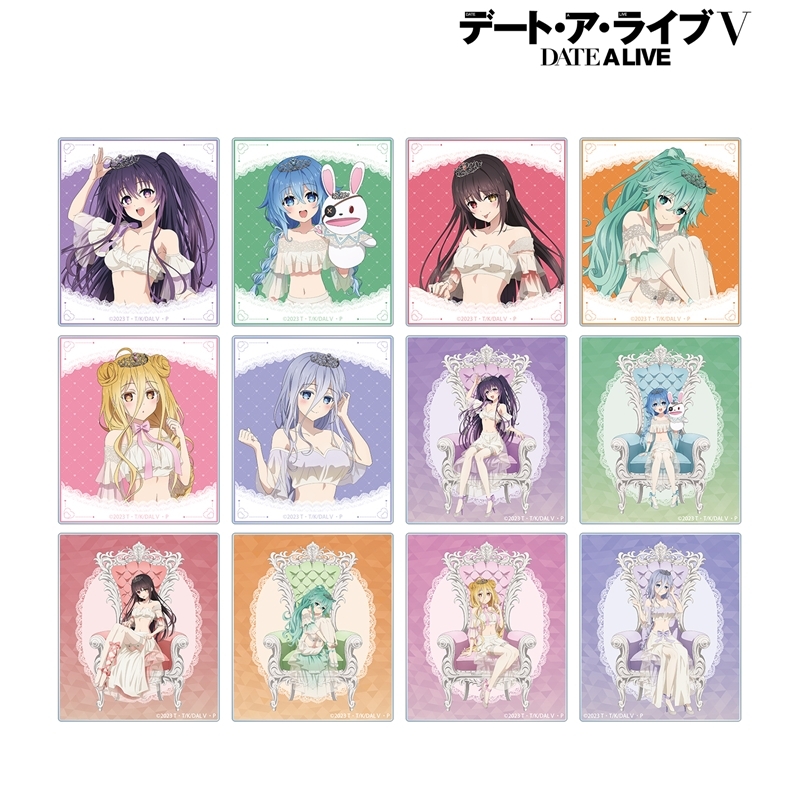 アニメ「デート・ア・ライブV」 描き下ろし プリンセス玉座ver. トレーディングアクリルカード(単位/単品) Image 2 | AniSmile