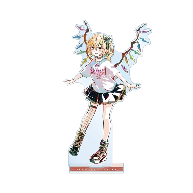 東方Project 松本能人イラスト フランドール・スカーレット 現代風ファッションver. Ani-Art BIGアクリルスタンド - AniSmile