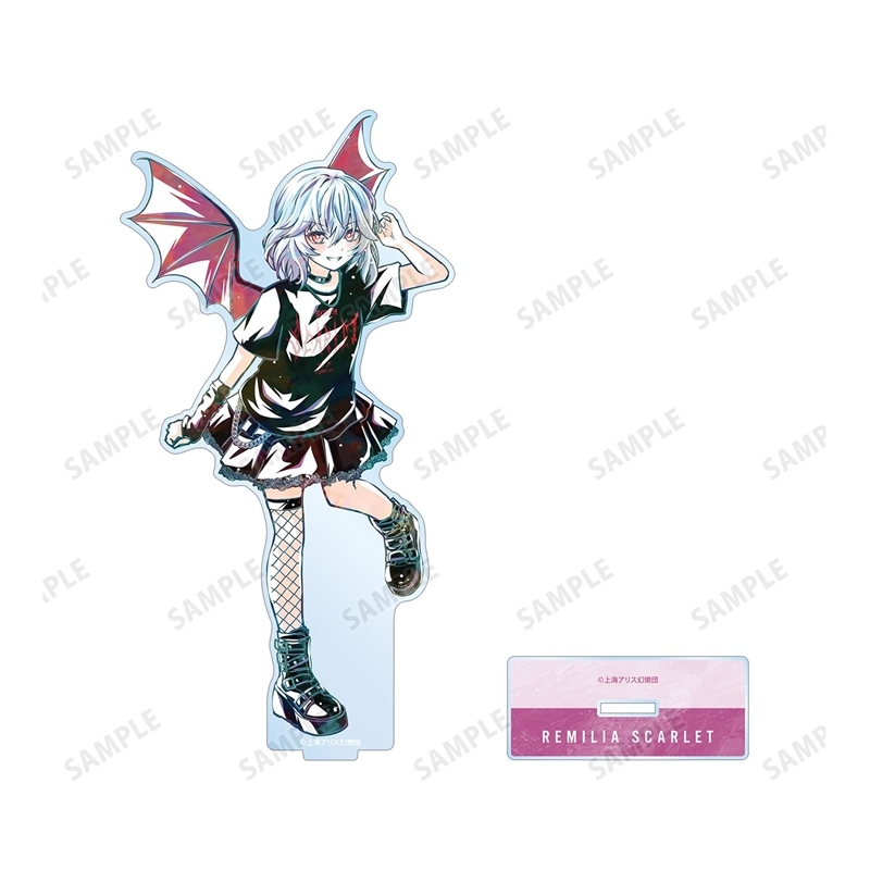 東方Project 松本能人イラスト レミリア・スカーレット 現代風ファッションver. Ani-Art BIGアクリルスタンド 画像 3 | AniSmile