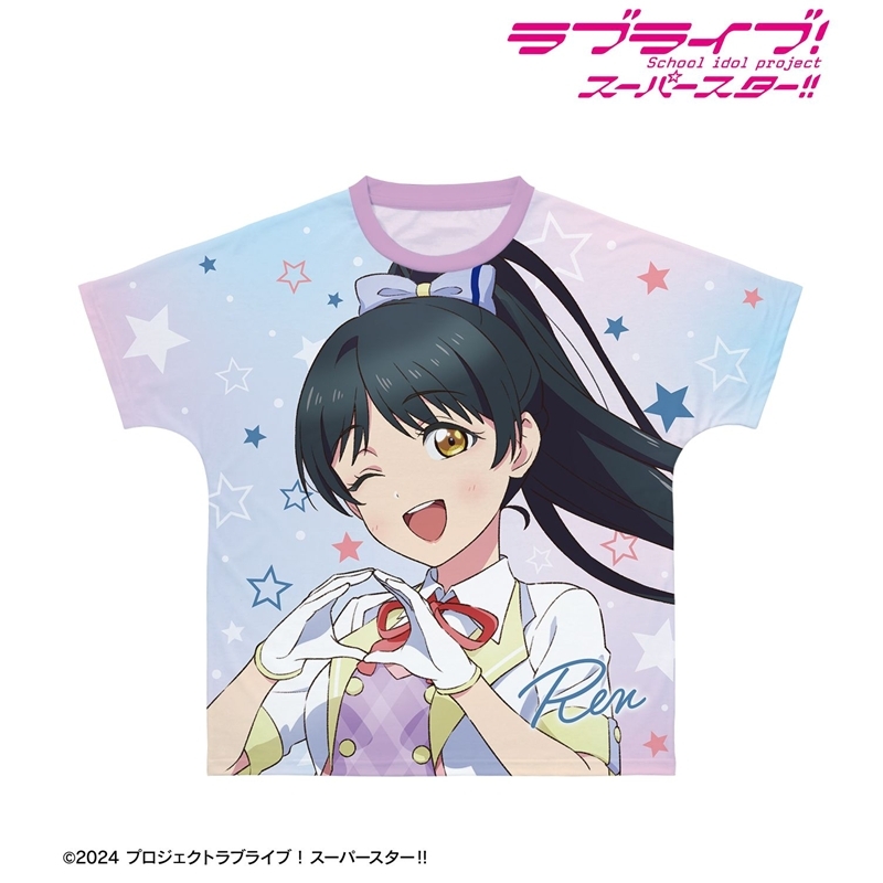 ラブライブ!スーパースター!! 描き下ろし 葉月 恋 MIRACLE NEW STORY ver. フルグラフィックTシャツユニセックス(サイズ/XXL) Image 2 | AniSmile