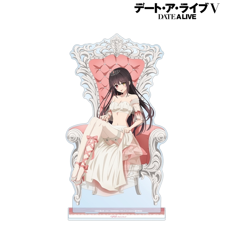 アニメ「デート・ア・ライブV」 描き下ろし 時崎狂三 プリンセス玉座ver. 特大アクリルスタンド Image 2 | AniSmile