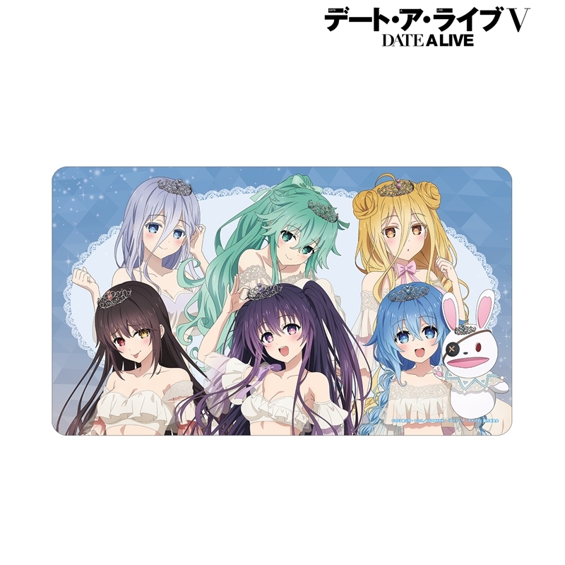 アニメ「デート・ア・ライブV」 描き下ろし 集合 プリンセス玉座ver. マルチデスクマット 图片 2 | AniSmile