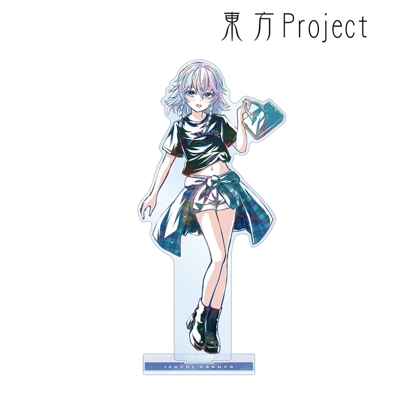 東方Project 松本能人イラスト 十六夜咲夜 現代風ファッションver. Ani-Art BIGアクリルスタンド 图片 2 | AniSmile