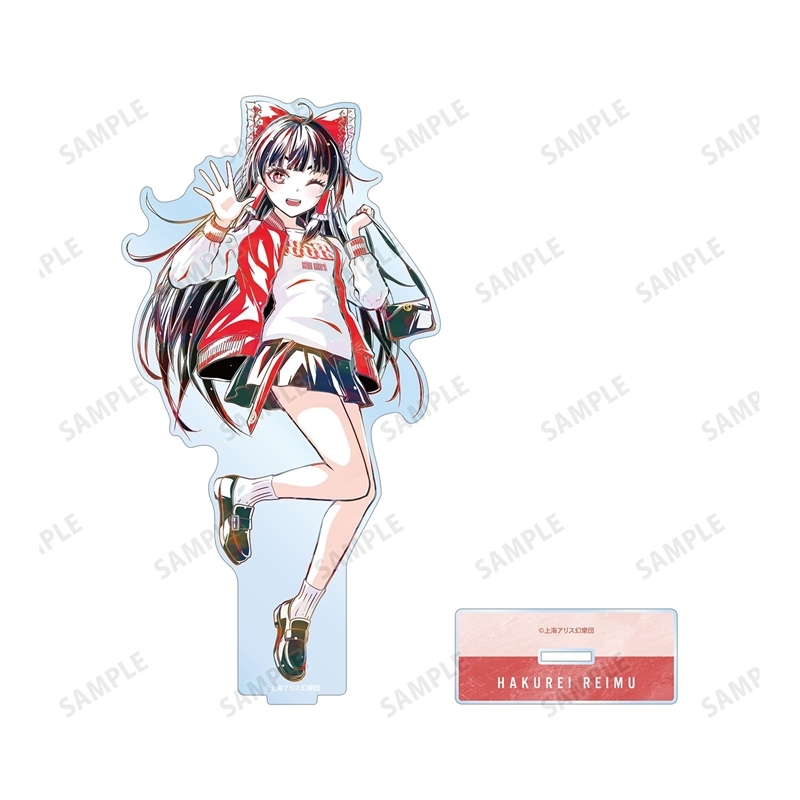東方Project 松本能人イラスト 博麗霊夢 現代風ファッションver. Ani-Art BIGアクリルスタンド 图片 3 | AniSmile
