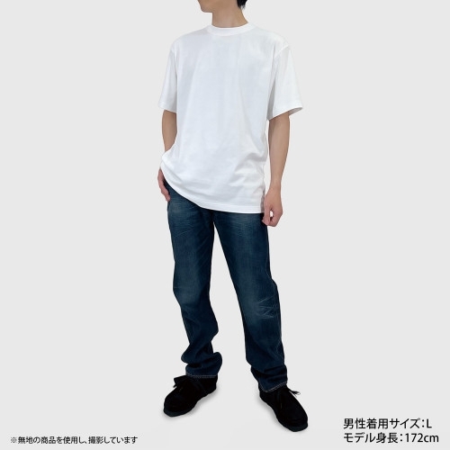 転生したらスライムだった件 リムル様カレッジ プレーティングTシャツ/NAVY-M 图片 3 | AniSmile